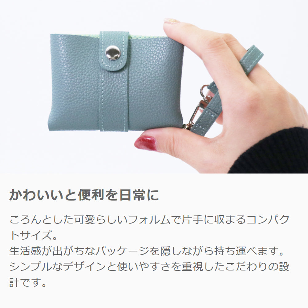 LOOF ポケットティッシュケース 本革 レザー