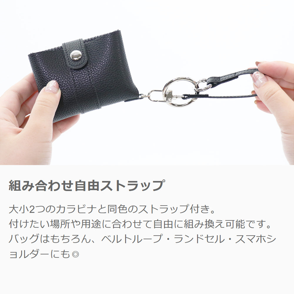 LOOF ポケットティッシュケース 本革 レザー